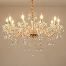 Candelabru de cristal elegant în stil european