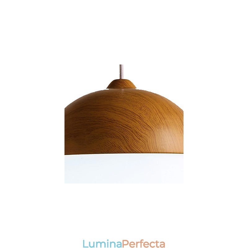 Candelabru din lemn de bambus în stil mini modern și contemporan