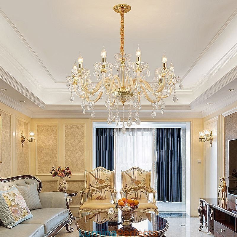 Candelabru de cristal elegant în stil european