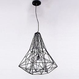 Candelabru modern contemporan din metal cromat