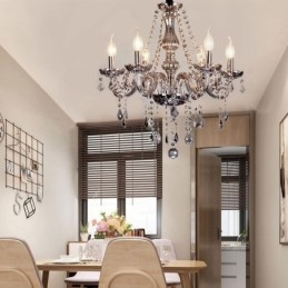 Candelabru elegant din cristal în stil european