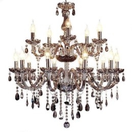 Candelabru european mare de cristal pendanta elegantă