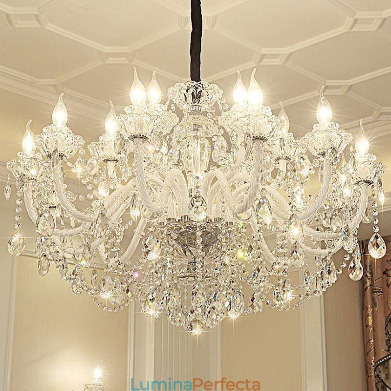 Candelabru din cristal de lux European Elegant pendant