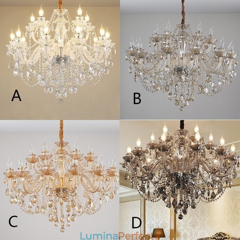 Candelabru din cristal de lux European Elegant pendant