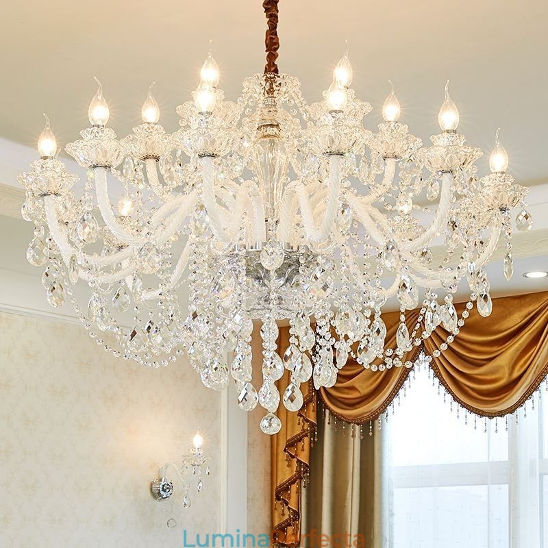 Candelabru din cristal de lux European Elegant pendant