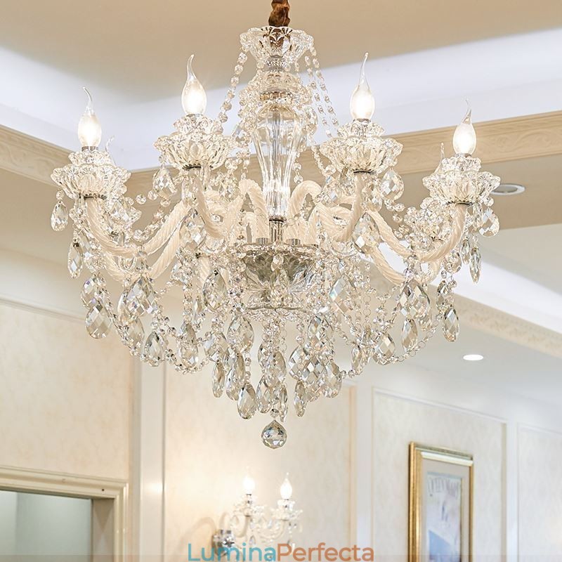 Candelabru din cristal de lux European Elegant pendant