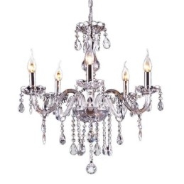 Candelabru de cristal elegant Lampă suspendată europeană modernă
