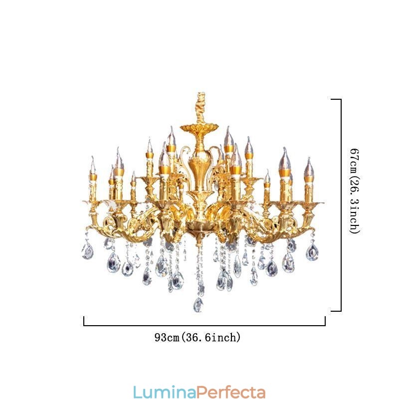 Candelabru Cristal Modern Lux Plafoniere Iluminat Acasă Decorare Lumină
