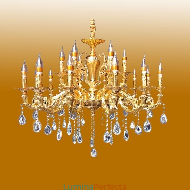 Candelabru Cristal Modern Lux Plafoniere Iluminat Acasă Decorare Lumină