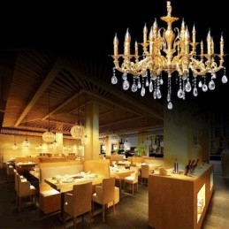 Candelabru Cristal Modern Lux Plafoniere Iluminat Acasă Decorare Lumină