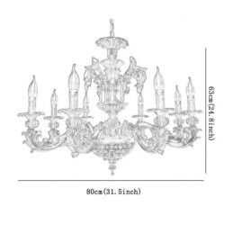 Candelabru de cristal Plafoniere moderne de lux Iluminat pentru acasă Iluminare lampă creativă