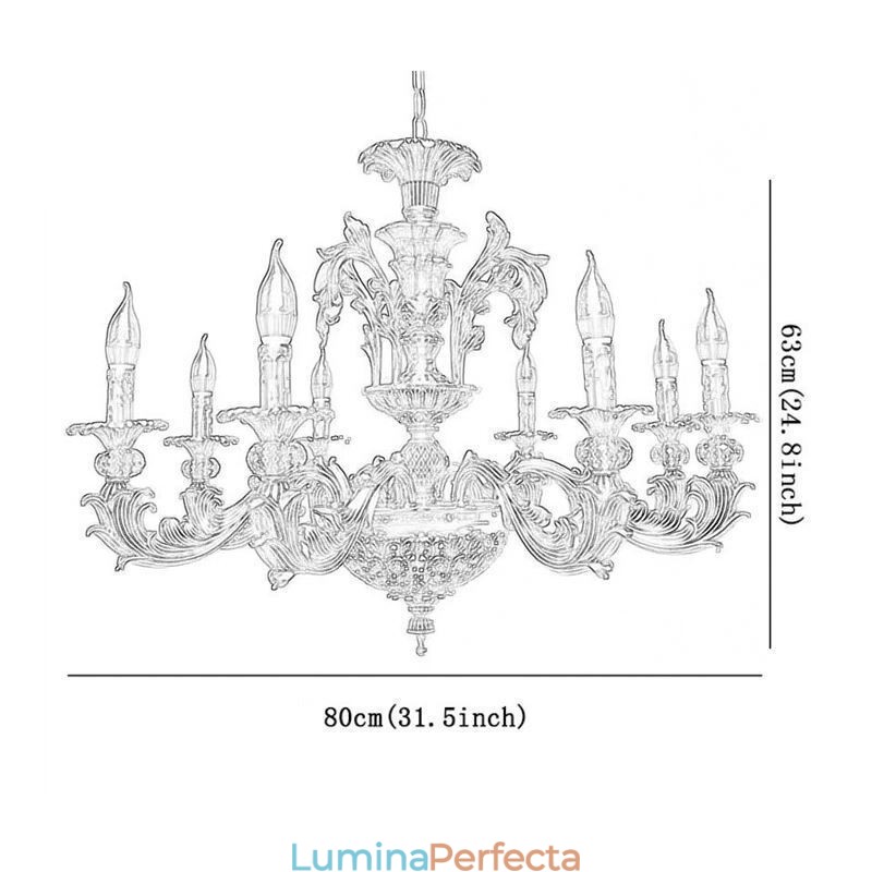 Candelabru de cristal Plafoniere moderne de lux Iluminat pentru acasă Iluminare lampă creativă