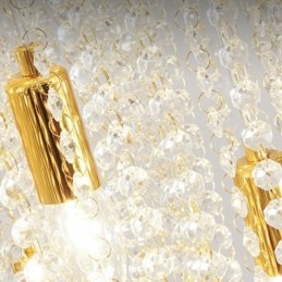 Candelabru Modern De Cristal Casă De Lux Plafon De Cristal Cu 19 Lumini