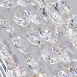 Candelabru Modern De Cristal Casă De Lux Plafon De Cristal Cu 19 Lumini