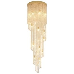 Candelabru Modern De Cristal Casă De Lux Plafon De Cristal Cu 19 Lumini