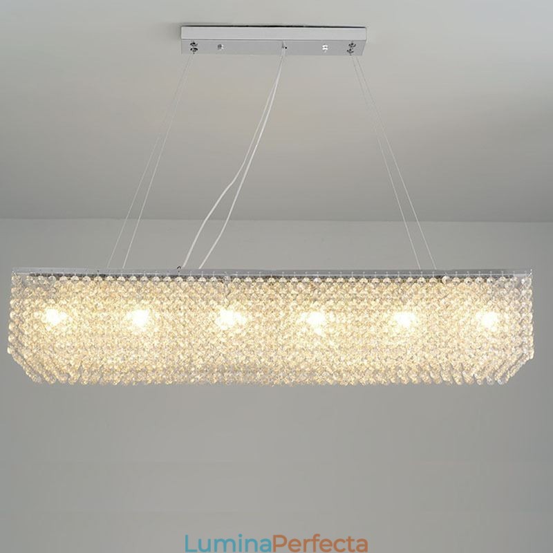 Candelabru De Cristal European Decor De Lux Plafoniera Cu 12 Lumini