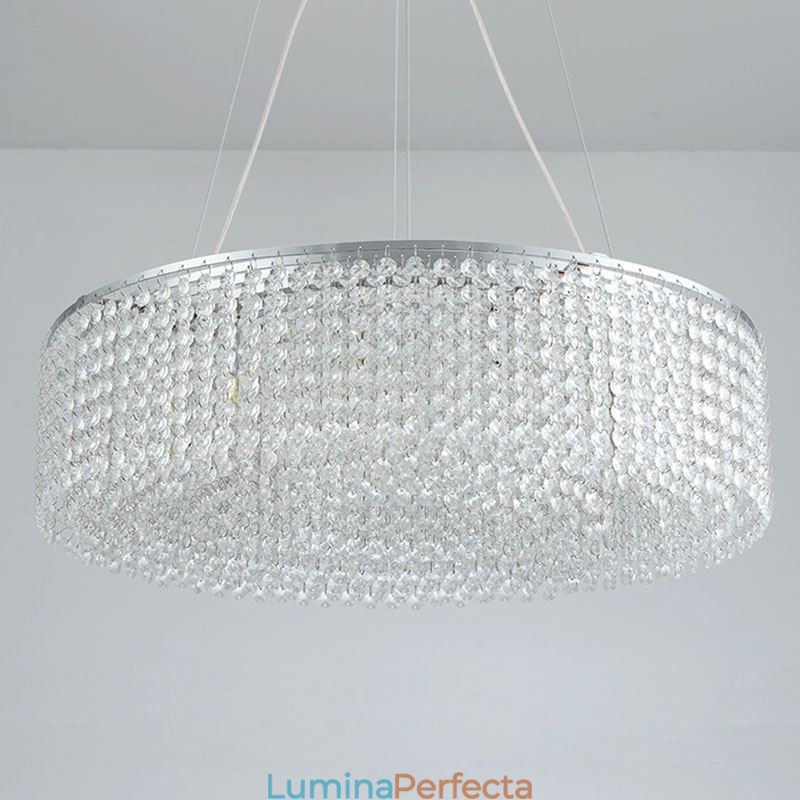 Candelabru Modern De Cristal Lampa Decorativa De Lux Europeana Cu 12 Lumini