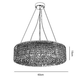 Candelabru Modern De Cristal Lampa Decorativa De Lux Europeana Cu 12 Lumini