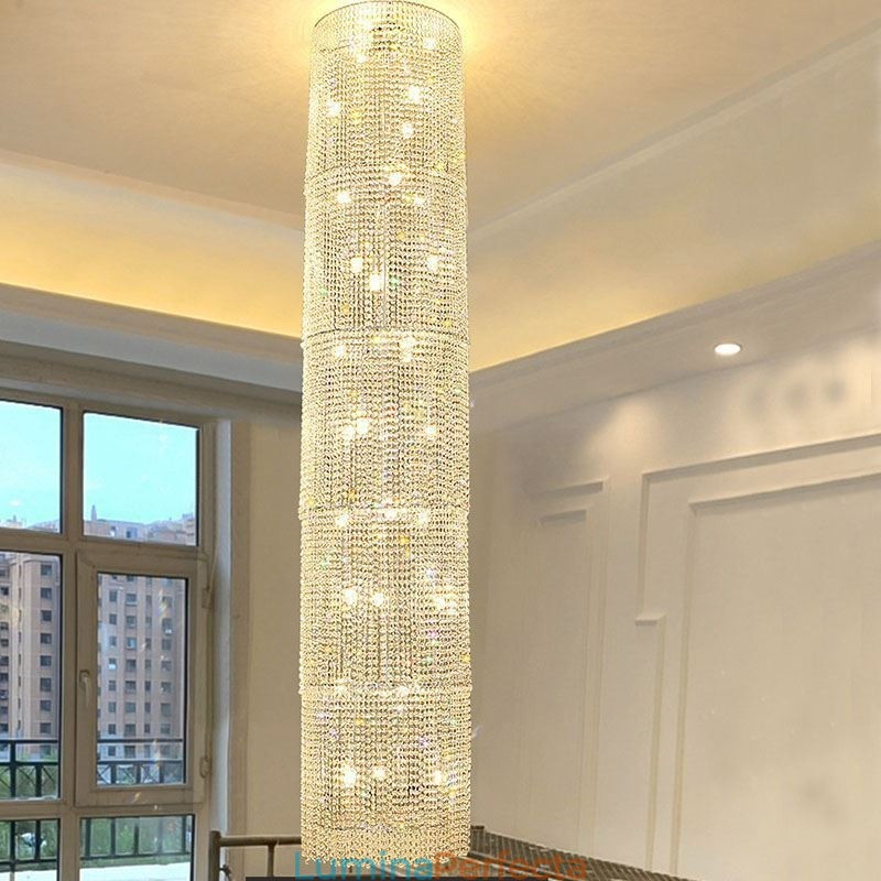 Lustra De Cristal De Lux Decoratie Moderna Plafoniera Cu 36 De Lumini
