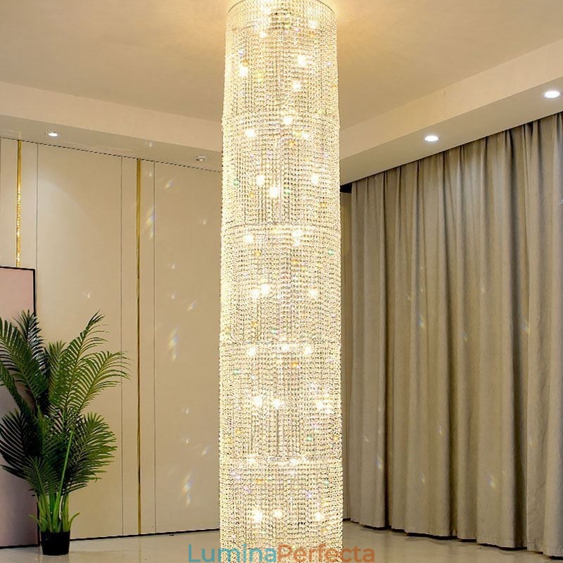 Lustra De Cristal De Lux Decoratie Moderna Plafoniera Cu 36 De Lumini
