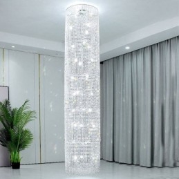 Lustra De Cristal De Lux Decoratie Moderna Plafoniera Cu 36 De Lumini
