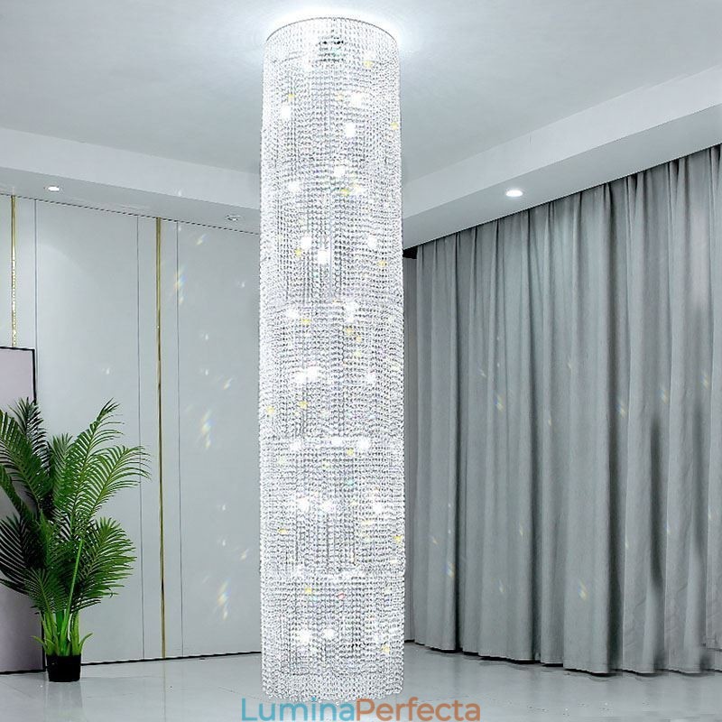 Lustra De Cristal De Lux Decoratie Moderna Plafoniera Cu 36 De Lumini