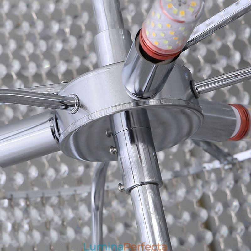 Lustra De Cristal De Lux Decoratie Moderna Plafoniera Cu 36 De Lumini