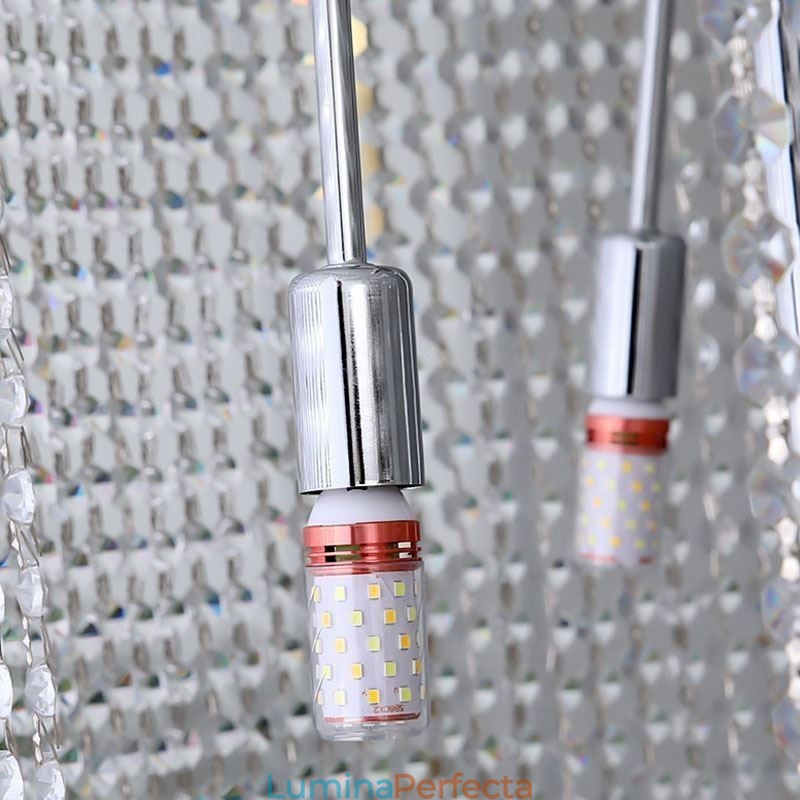 Lustra De Cristal De Lux Decoratie Moderna Plafoniera Cu 36 De Lumini