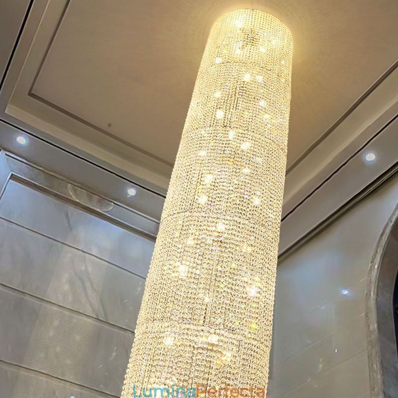 Lustra De Cristal De Lux Decoratie Moderna Plafoniera Cu 36 De Lumini