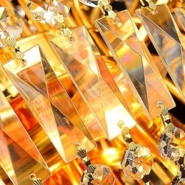 Candelabru de cristal european de lux Duplex pentru scări