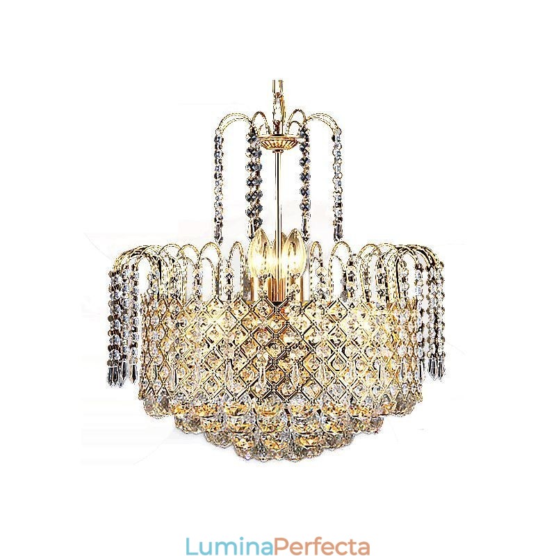 Candelabru din cristal de lux Modern elegant suspendat