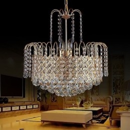 Candelabru din cristal de lux Modern elegant suspendat