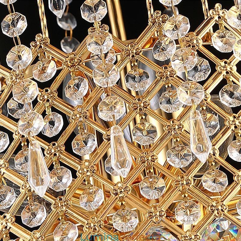Candelabru din cristal de lux Modern elegant suspendat