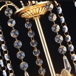 Candelabru din cristal de lux Modern elegant suspendat