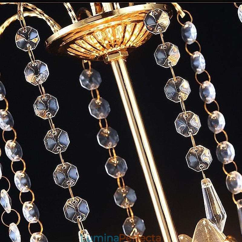 Candelabru din cristal de lux Modern elegant suspendat