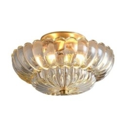 Plafoniera modernă cu bază Lotus cu montaj încastrat