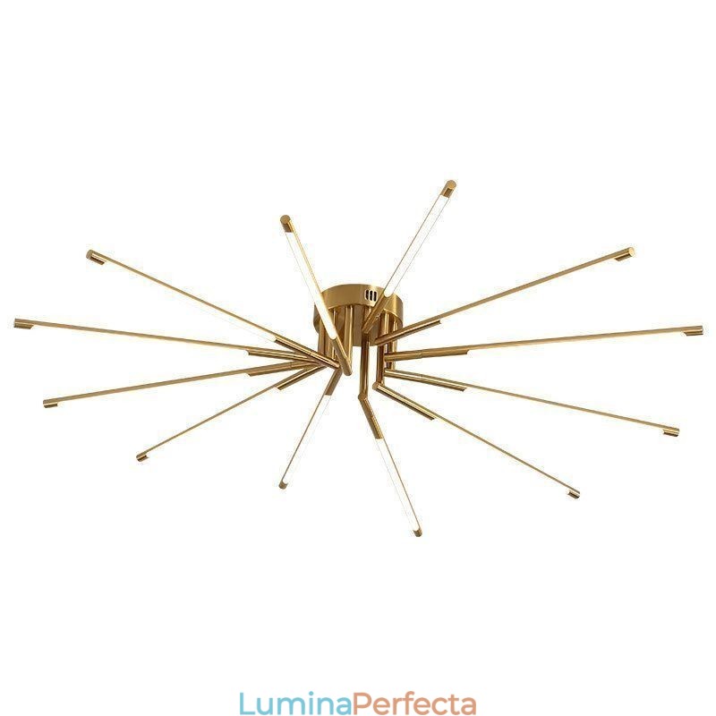 Plafoniera simplă de artificii cu montare încastrabilă