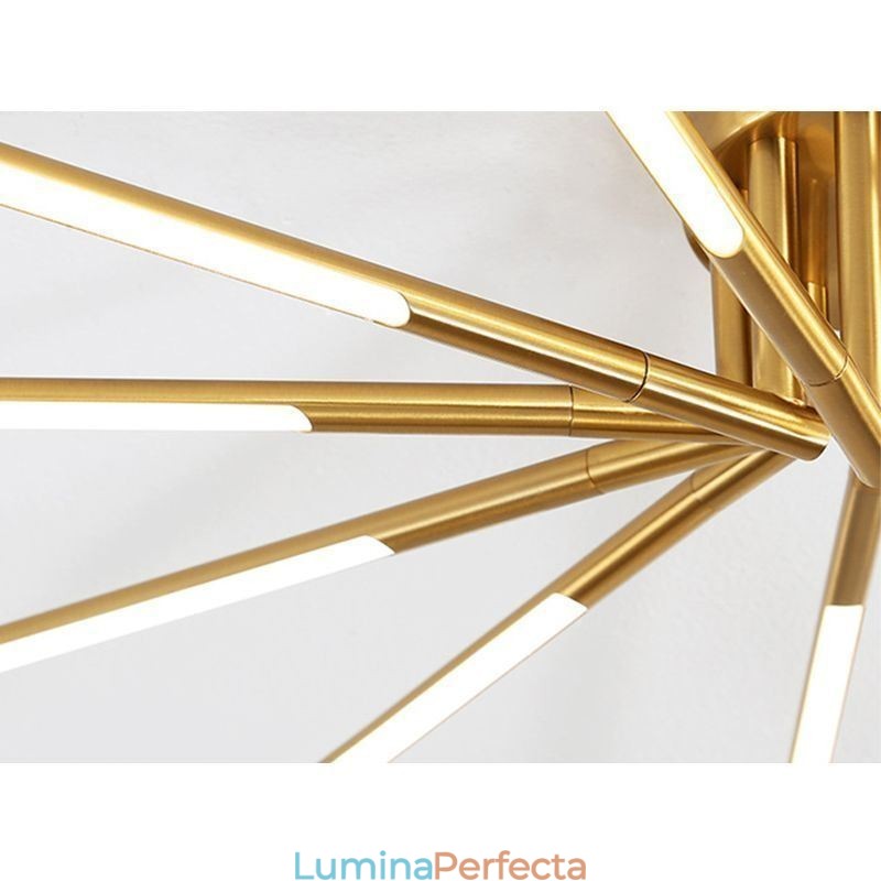 Plafoniera simplă de artificii cu montare încastrabilă