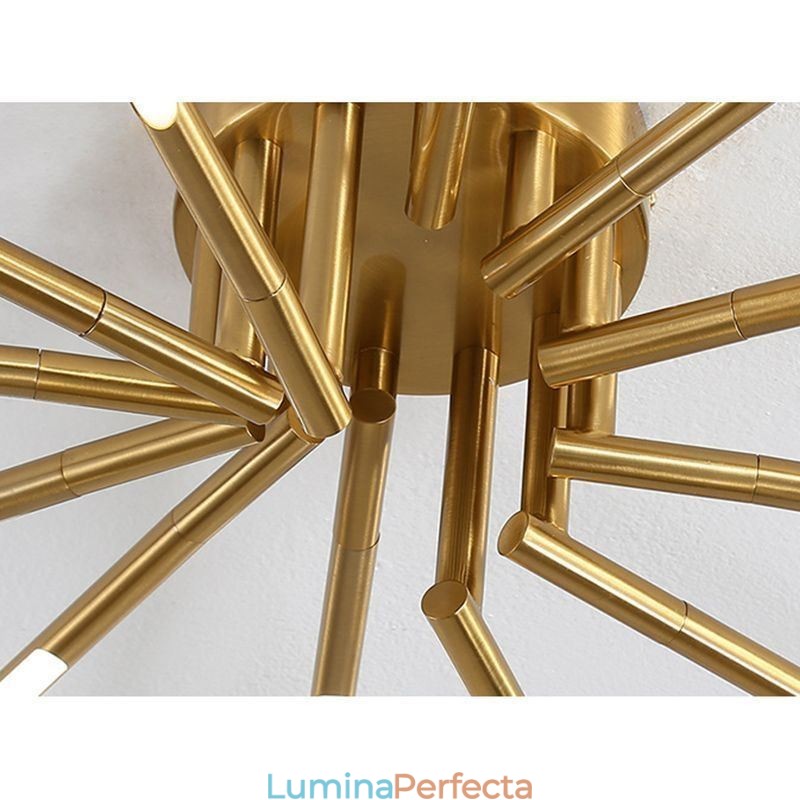 Plafoniera simplă de artificii cu montare încastrabilă