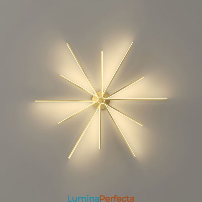 Plafoniera modernă minimalistă cu foc de artificii