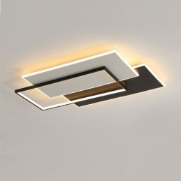 Plafoniera pătrată minimalistă din acrilic cu montare încasată