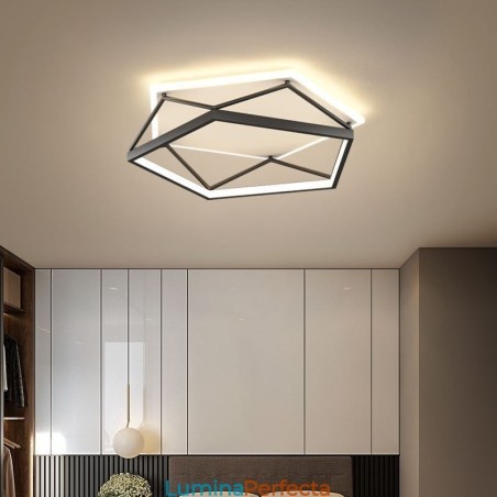 Plafoniera tridimensională de 55 cm Plafoniera tridimensională de 55 cm