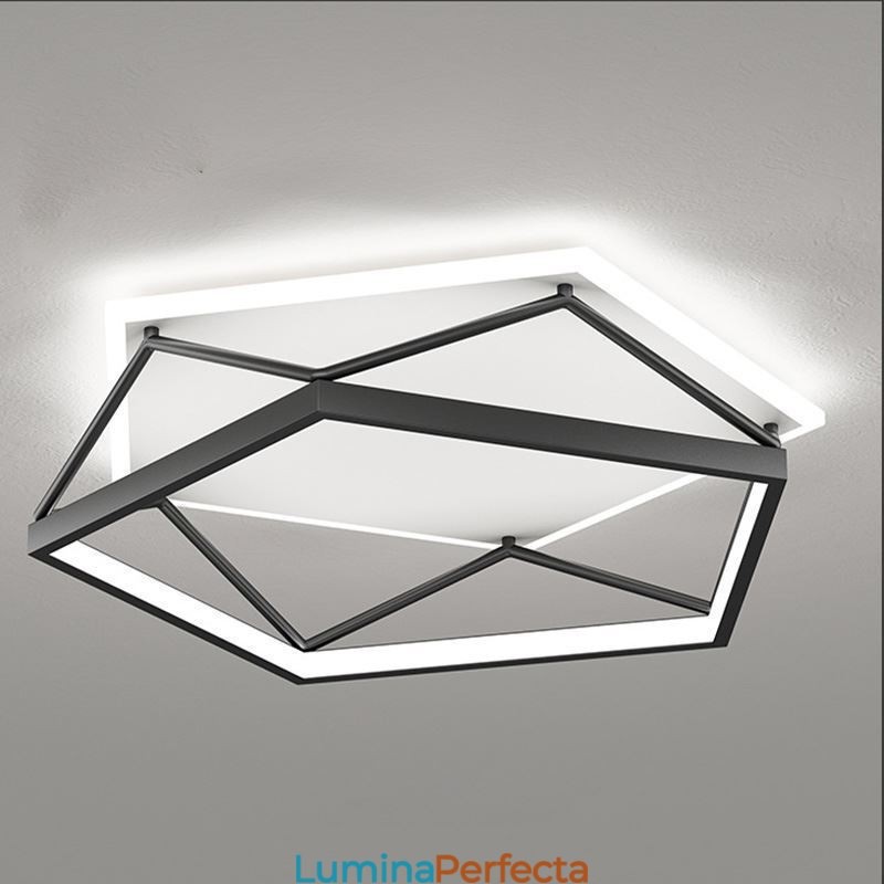 Plafoniera tridimensională de 55 cm