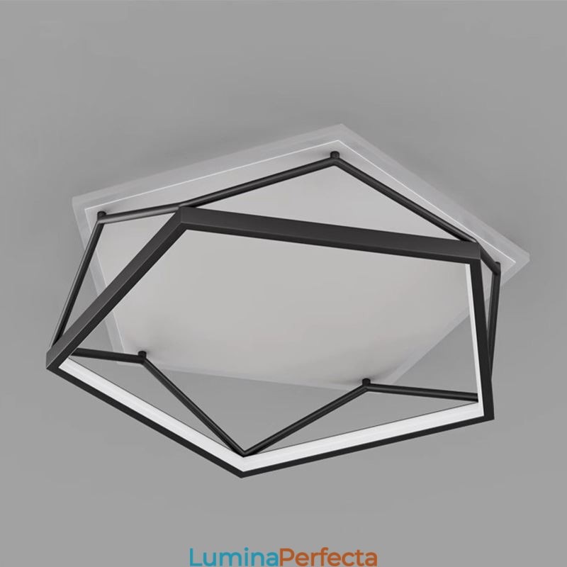 Plafoniera tridimensională de 55 cm