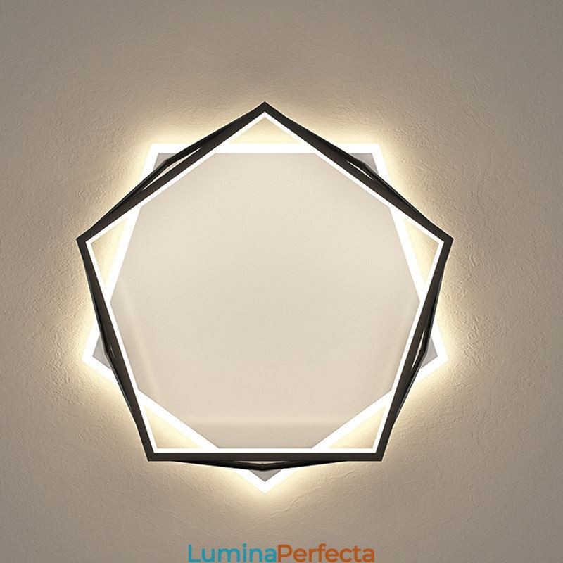 Plafoniera tridimensională de 55 cm