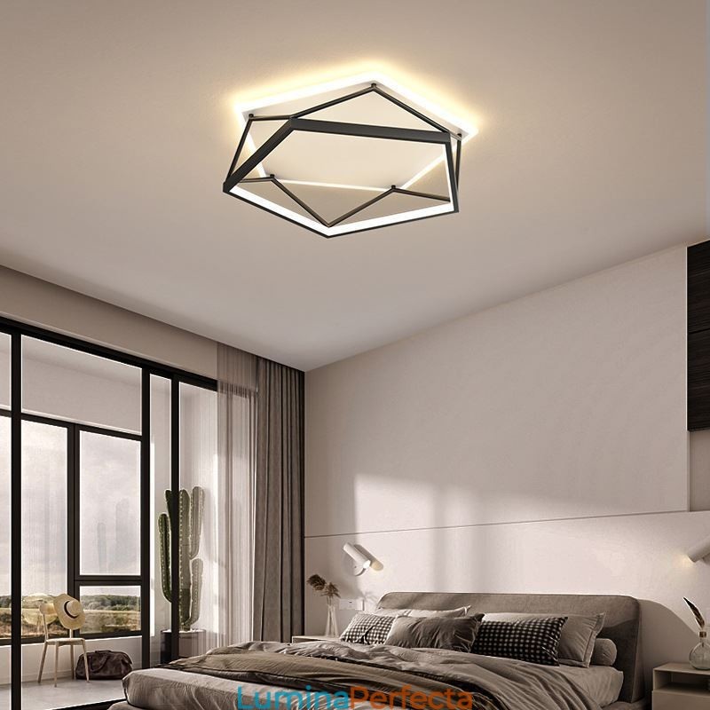 Plafoniera tridimensională de 55 cm
