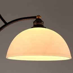Plafoniere retro minimaliste Lampă de plafon din sticlă în stil european