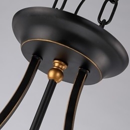 Plafoniere retro minimaliste Lampă de plafon din sticlă în stil european