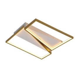 Plafoniera cu trapez în mozaic minimalist cu montare încastrabilă