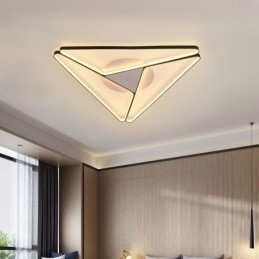 Plafoniera triunghiulară minimalistă cu montare încasată